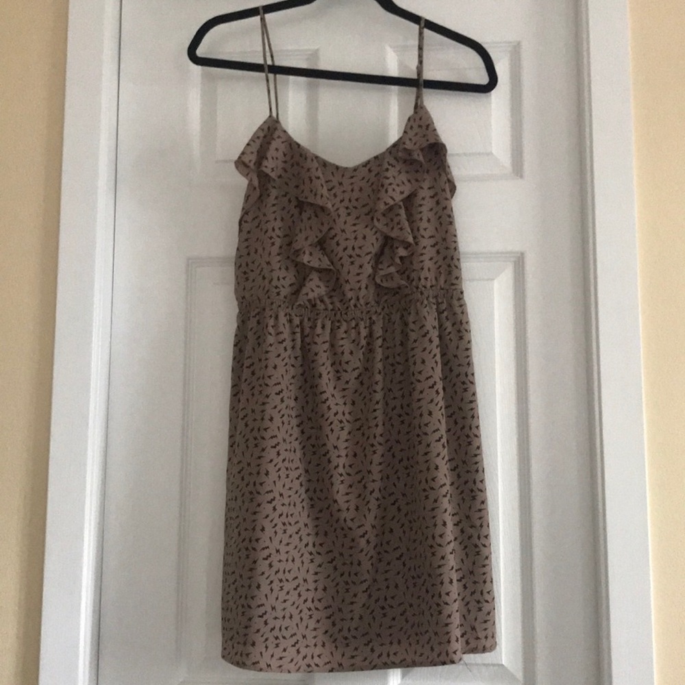 Lush M spaghetti strap lightning bolt dress